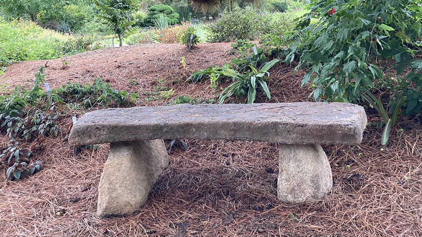 image 7 of stone bench